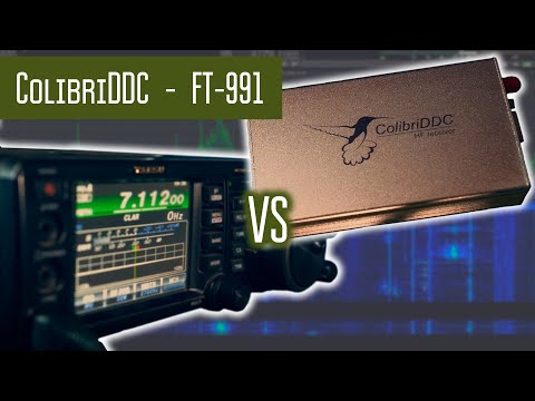 Видео: ColibriDDC и Yaesu FT-991 Сравнение приёма в реальных условиях.