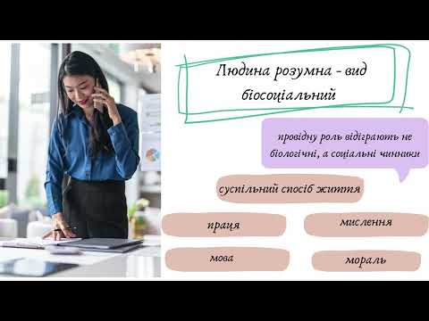 Видео: Чому людину вважають біосоціальною істотою.