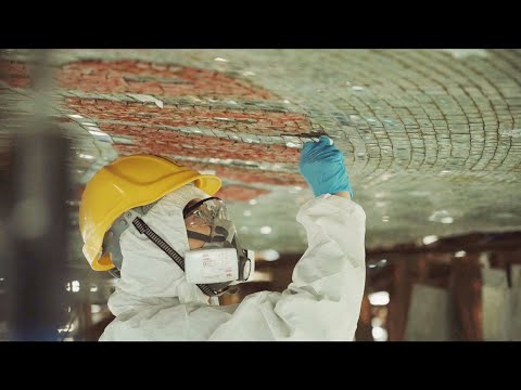 Видео: Първи дейности по куполната мозайка в Бузлуджа / First works on the Buzludzha Dome Mosaic