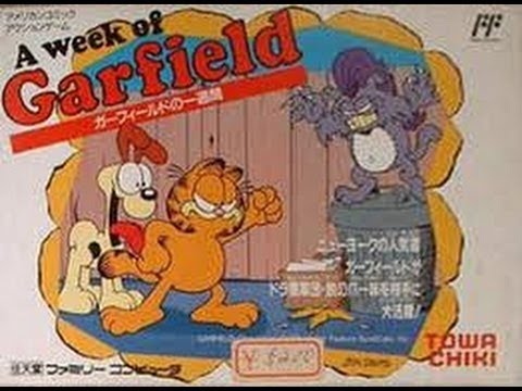 Видео: Прохождение A week of Garfield на NES
