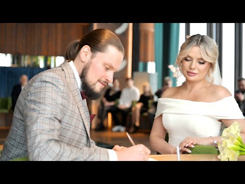 Видео: Бракосочетание в ресторане BIRDS Москва (ЗАГС)