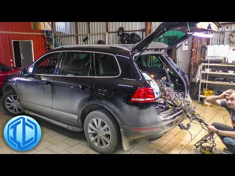 Видео: Блок согласования прицепа на VW Touareg