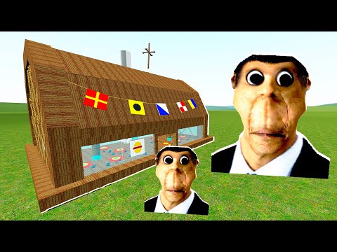 Видео: СМОЖЕТ ЛИ ОБУНГА РАЗРУШИТЬ НАШУ КРЕПОСТЬ В ГАРРИС МОД OBUNGA NEXTBOT GMOD ► Garry's Mod