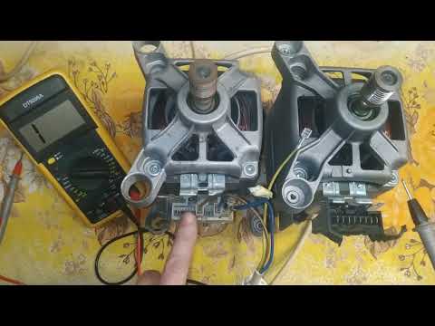Видео: Как подключить двигатель стиральной машины на прямую к 220 (LG, Electrolux,  BEKO, и другие)