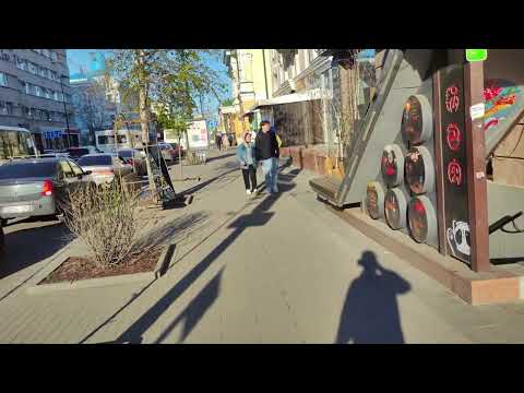 Видео: Красноярск-прогулка по центральным улицам!
