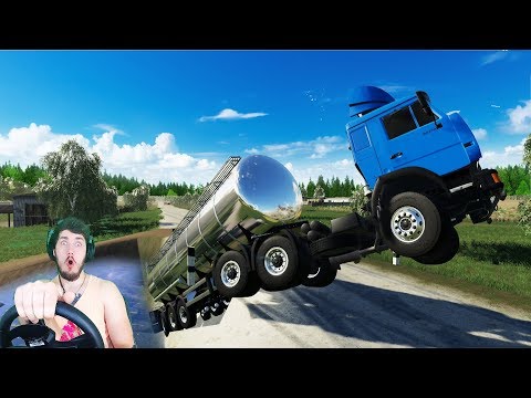 Видео: КАМАЗ ВСТАЛ! - КАМАЗ ПРОВАЛИЛСЯ В ОБРЫВ ЧТО ДЕЛАТЬ? Farming Simulator 19