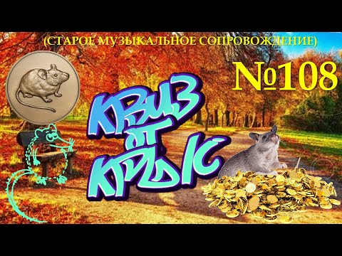 Видео: "КВИЗ от КРЫС" эпизод 108 (старое звуковое сопровождение)