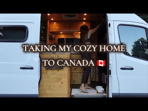 Видео: Мы наконец добрались до Канады 🇨🇦 | Приключение на фургоне Van Life: пересечение границы | Вперёд...