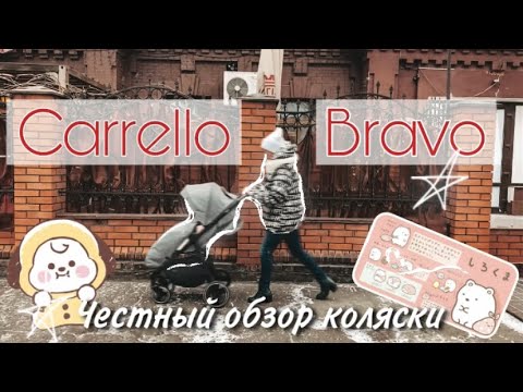 Видео: Прогулочная коляска CARRELLO BRAVO. Как выбрать коляску? На что обращать внимание ? | KrissTinn