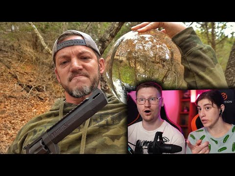 Видео: Стеклянный шар против .50 калибра! | Разрушительное ранчо | Перевод Zёбры | РЕАКЦИЯ