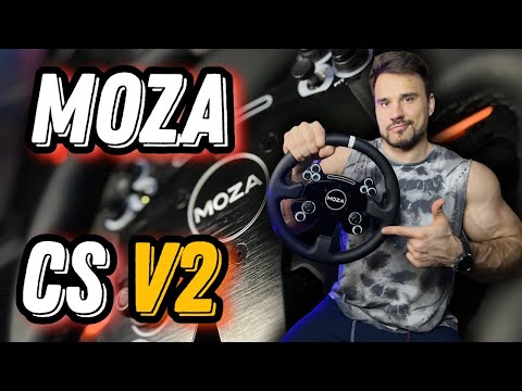 Видео: Руль  MOZA CS V2 | ОБЗОР