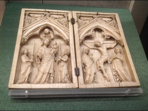 Видео: Флоренция, Барджелло, фильм 12: диптих слоновой кости / Florence, Bargello, film 12: Ivory Diptych