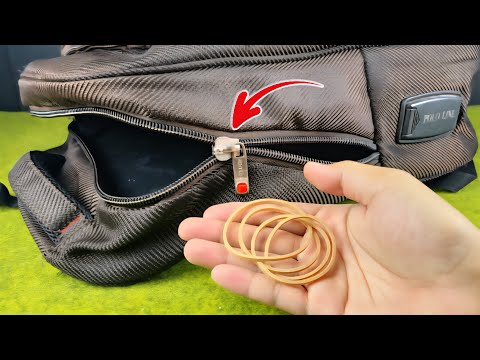 Видео: Этот метод ремонта молнии сэкономит вам деньги! Отличная идея!