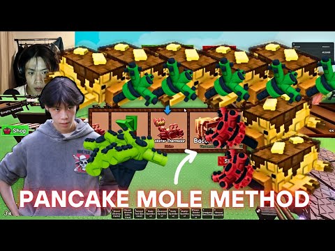 Видео: Pancake Mole Method туршиж үзэв, 1% Chance pet дахиад хожив 🍓🍍🍇 Grow a garden