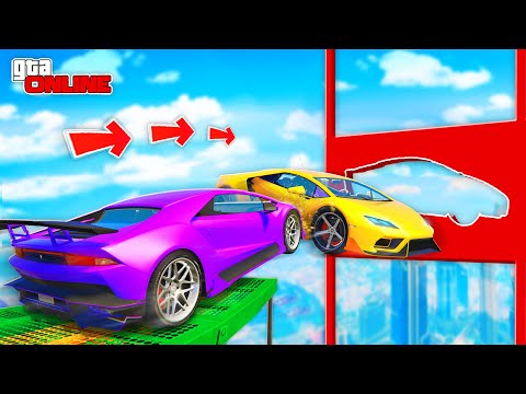 Видео: ПАРНЫЙ СКИЛЛ-ТЕСТ НА СУПЕРКАРАХ! ПОПАДИ В ДЫРКУ В GTA 5 | КООПЕРАТИВНЫЙ ПАРКУР В ГТА 5 ОНЛАЙН