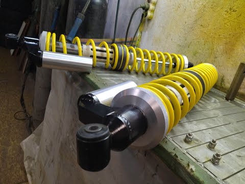 Видео: Самодельные стойки на багги из металлолома