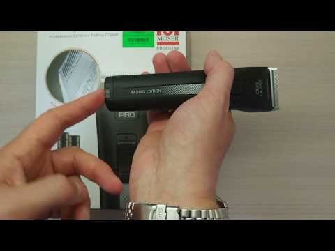 Видео: Moser Genio pro Fading Edition - распаковка и обзор