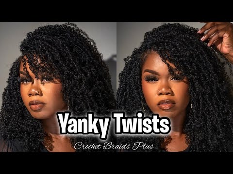 Видео: Я впервые попробовала Янки-Твистс! Обзор Crochet Braids Plus