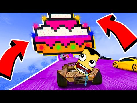 Видео: КТО ПЕРВЫЙ ЗАБЕРЁТ ТОРТИК?! ВКУСНАЯ СТЕНКА НА СТЕНКУ в GTA 5 Online