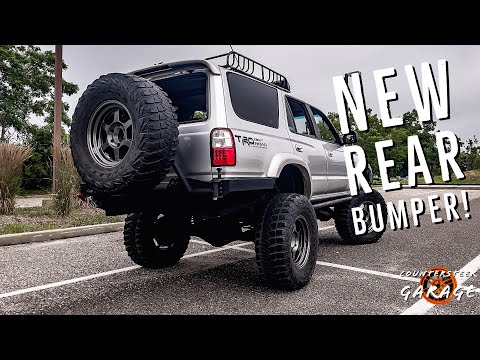 Видео: Новый задний бампер для моего 4Runner третьего поколения!! (наконец-то)