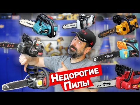 Видео: Большой Обзор На Аккумуляторные Пилы Makita PIT INGCO WORTEX ИНТЕРСКОЛ Sturm WORX