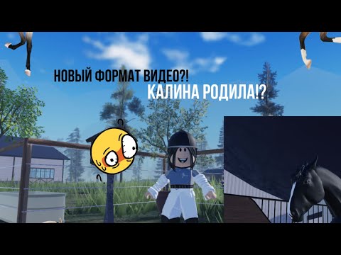 Видео: КАЛИНА РОДИЛА! | Roblox | M.S.E