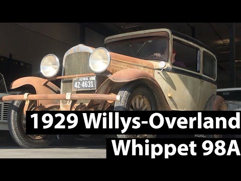 Видео: Отправляем неотреставрированный Willys-Overland Whippet 98A 1929 года в Cars and Coffee.