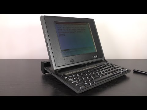 Видео: AST PenExec. Ноутбук-трансформер за $3000 из 1992