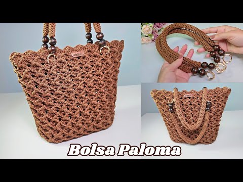 Видео: ЛЕГКАЯ СУМКА КРЮЧКОМ: пошаговое руководство с КРАСИВЫМ ШВОМ и СУПЕРЭКОНОМИЧНЫМИ РУЧКАМИ!Сумка Paloma