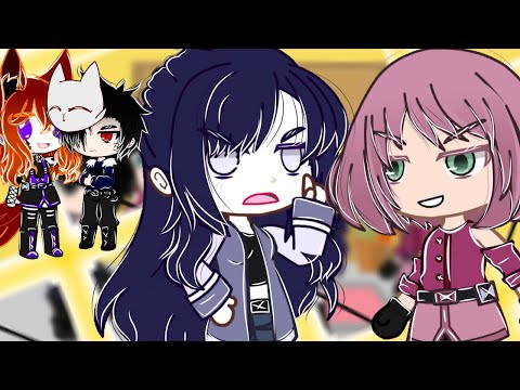 Видео: 🍥Реакция команд номер 7 [другой мир]🍥 на ТТ /Гача Клуб/ AU