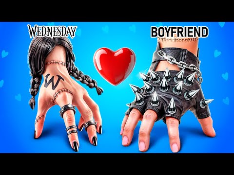 Видео: Уэнсдей Аддамс влюбилась! Как пронести сладости в кино!