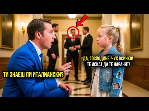 Видео: БЕДНО МОМИЧЕ ЧУ МАФИОТИ ДА ГОВОРЯТ НА ИТАЛИАНСКИ – ТЯ СПАСИ МИЛИОНЕРА ОТ ЗАСАДА...