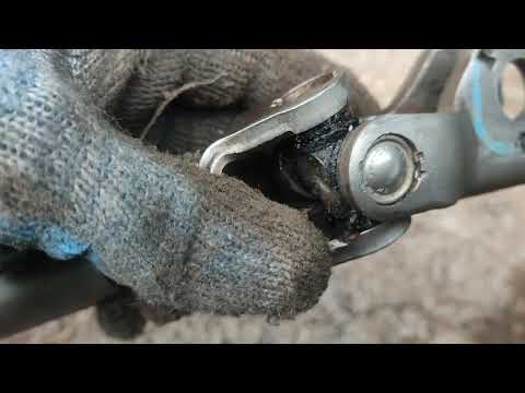 Видео: замена крестовины рулевого вала кашкай  J10