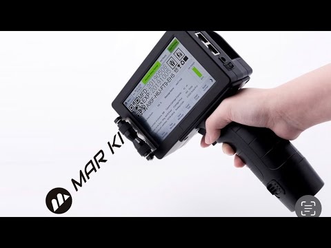 Видео: Маркиратор каплеструйный ручной MARKING 12.7 Plus. #marking #facemark #фейсмарк 