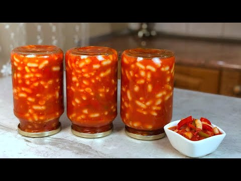 Видео: Салат с ФАСОЛЬЮ на зиму Готовлю очень много ведь вкусно и сытно всю зиму! Тещины рецепты