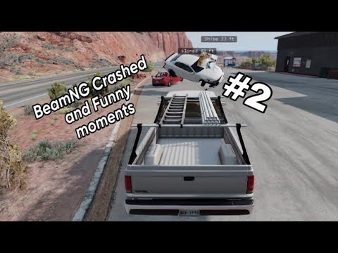 Видео: BeamNG Drive: автомобильные аварии/смешные моменты #2