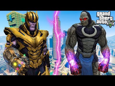 Видео: ТАНОС ПРОТИВ ДАРКСАЙДА В ГТА 5 МОДЫ! THANOS VS DARKSEID ОБЗОР МОДА В GTA 5! ИГРЫ ГТА ВИДЕО MODS