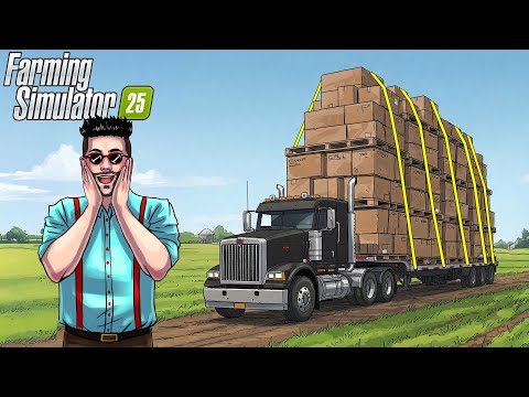 Видео: ПРОДАЕМ САМУЮ БОЛЬШУЮ ПАРТИЮ ПРОДУКЦИИ! КРЕДИТУ КОНЕЦ? FARMING SIMULATOR 25