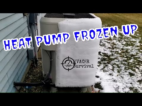 Видео: Тепловой насос замерз, как ледогенератор. Я промахнулся и сжег предохранитель.