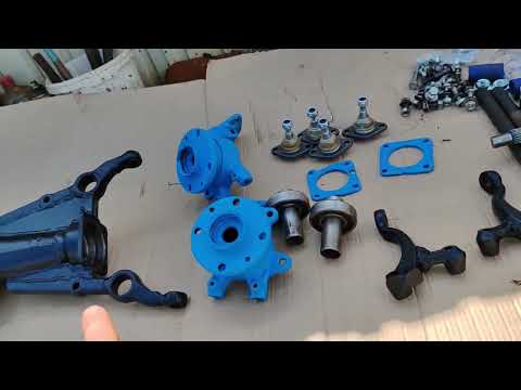 Видео: Самодельный поворотный передний ведущий мост