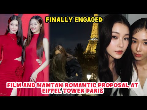 Видео: 💞 Романтическое предложение руки и сердца от Film & Namtan в Париже ошеломило поклонников — любов...