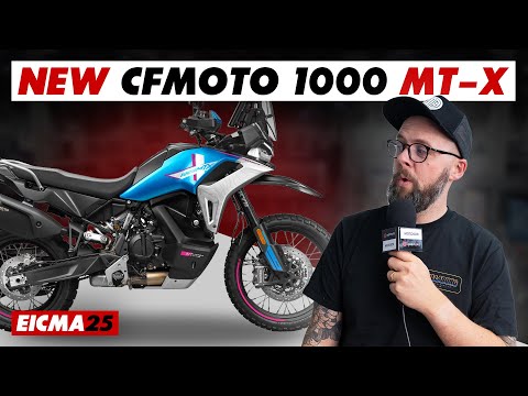 Видео: Новый CFMOTO 1000MT-X 2026 года представлен на выставке EICMA: все, что нужно знать!