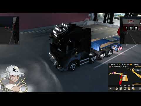 Видео: Груз Giant Haulie  доставлен из Нюрнберг в Кембридж   #truckersmp  #eurotrucksimulator2