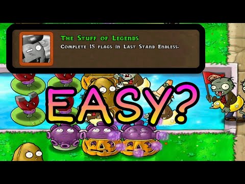 Видео: Как получить достижение The stuff of legends Растения против Зомби | Plants vs Zombies Achievement