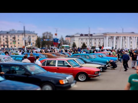 Видео: Залетели на открытие Ретро сезона в Твери. Часть 1