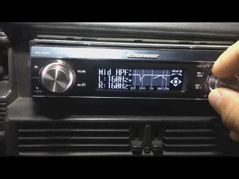 Видео: Настройка процессорной магнитолы Pioneer 88 + лайфхак