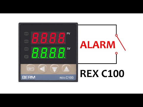 Видео: REX C100 аварийный выход ALARM