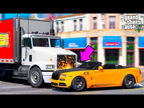 Видео: РЕАЛЬНАЯ ЖИЗНЬ В GTA 5 - МЕНЯ ЧУТЬ НЕ УБИЛА ФУРА! СРАВНЕНИЕ МОЕГО РОЛЛСА И САЙМОНА! 🌊ВОТЕР