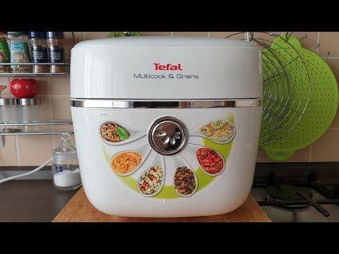 Видео: Мультиварка Tefal multicook&grains RK900132 / готовим чечевицу