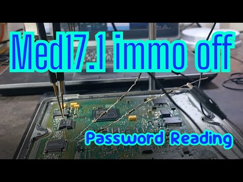 Видео: Med17.1 Immo Off с чтением пароля ByFC00